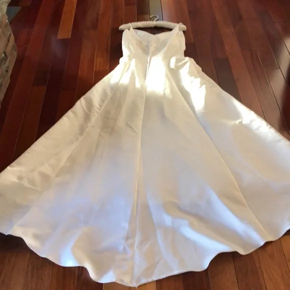 Eden Brides Elegantly Beaded Wedding Gown, 12 - Picture 6 of 13